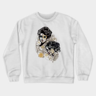 Steampunk Women Crewneck Sweatshirt